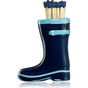 Paddywax Wellington Boot Navy Blue lucifers 25 st