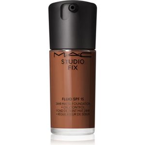 MAC Cosmetics Studio Fix Fluid SPF 15 24HR Matte Foundation + Oil Control Matterende Make-up SPF 15 Tint NW44 30 ml