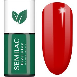 Semilac - UV Hybrid BioColor - Gel Nagellak - Tint 719 Red Cranberries - 7 ml