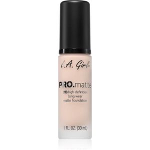 L.A. Girl Cosmetics - PRO. Matte HD - Foundation - Tint Ivory - 30 ml