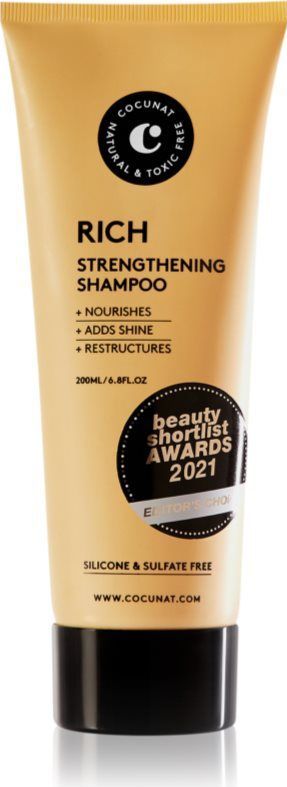 Cocunat - Rich - Shampoo - 200 ml - Natuurlijke Ingrediënten