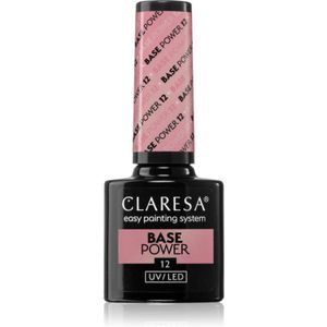 Claresa UV/LED Base Power Base Nagellak voor Gel Nagels Tint 12 5 g