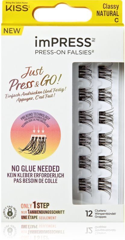 imPRESS - Falsies Minipacks - Wimpers - Natural