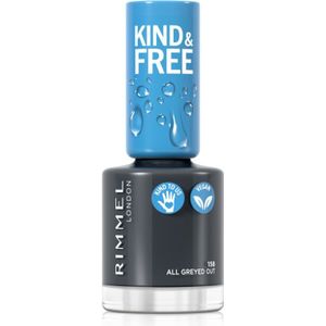 Rimmel Kind & Free Nagellak Tint 158 All Greyed Out 8 ml