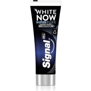 Signal White Now Men Super Pure Mannen Tandpasta met Whitening Werking 75 ml