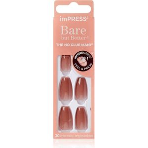 KISS imPRESS Bare but Better valse nagels zelfklevend Flare 30 st