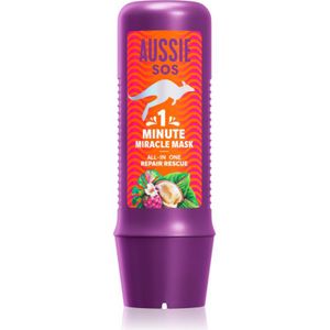 Aussie - 1 Minute Miracle Repair Rescue - Haarmasker - 250 ml