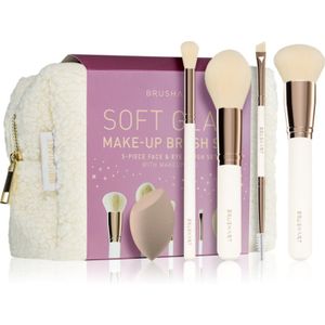 BrushArt - Basic Soft Glam - Make-up Penselen Set - Met Etui