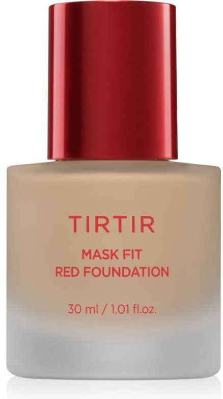 TIRTIR Mask Fit Red Foundation Verhelderende Vloeibare Make-up met Hydraterende Werking Tint 24W Soft Beige 30 ml