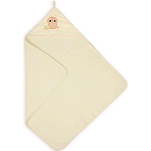 Babymatex Robin handdoek met kap Ecru 80x80 cm