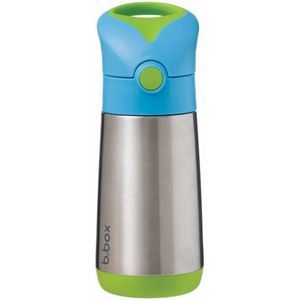 B.Box Thermos thermos met rietje Blue 350 ml