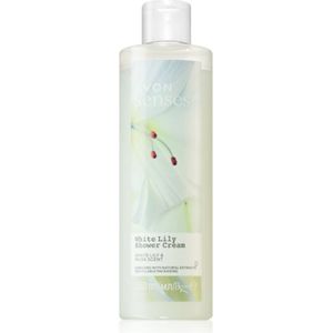 Avon Senses White Lily & Musk Verfrissende Douchecrème 250 ml