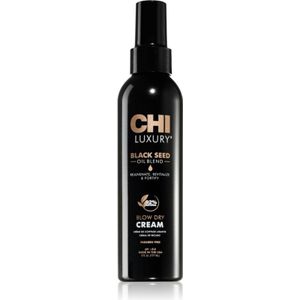 CHI Luxury Black Seed Oil Blow Dry Cream voedende en thermo-beschermende crème voor Glad Haar 177 ml