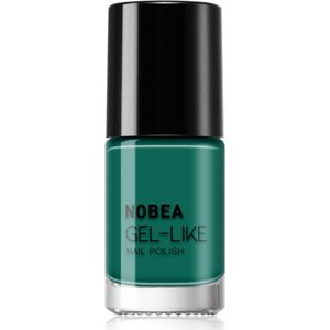 NOBEA - Day-to-Day Gel-like Nail Polish - Nagellak - Emerald Green - 6 ml