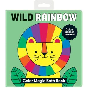 Mudpuppy Color Magic Bath Book Wild Rainbow waterboekje 0+ y 1 st
