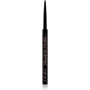 L.A. Girl Cosmetics Skinny Gel Eye Liner Tint Silky Black 0.1 g