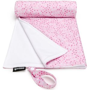 T-TOMI Changing Pad Pink Dots wasbaar aankleedkussen 50 x 70 cm 1 st