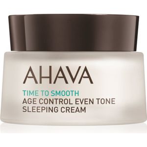 AHAVA Time To Smooth Verhelderende Nachtcrème tegen eerste Tekenen van Huidverouering 50 ml