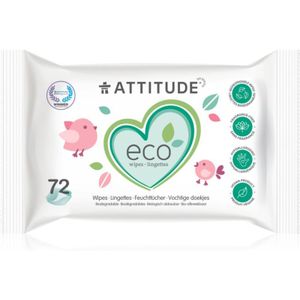 Attitude Eco Vochtige Doekjes geurloos 72 st