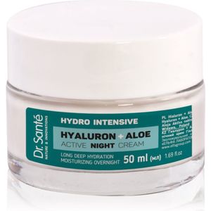 Dr. Santé - Hydro Intensive - Nachtcrème - 50 ml - Met Hyaluron en Aloe Vera
