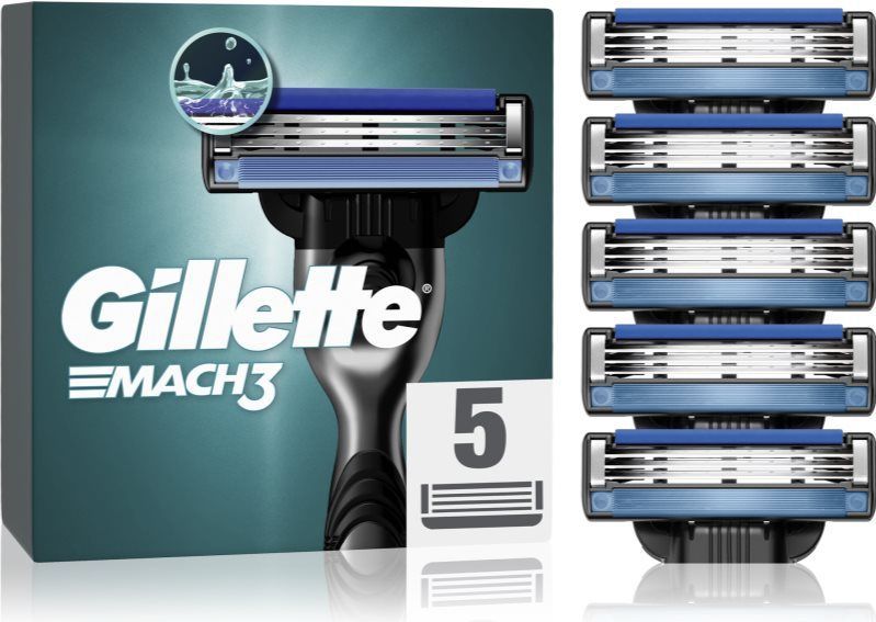 Gillette - Mach3 - Scheermesjes - 5 Stuks