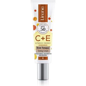 Lirene - Vitamin Energy C+E Gezichtscrème - SPF 50 - 30 ml