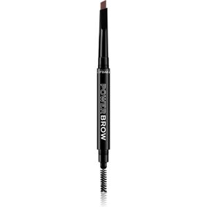 Revolution Relove Power Brow Wenkbrauwpotlood met Borstel Tint Dark Brown 0,3 gr
