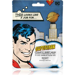 Mad Beauty DC Superman Cellaag Masker met Hyaluronzuur 25 ml