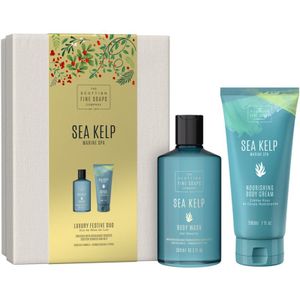 Scottish Fine Soaps Sea Kelp Luxury Festive Duo Gift Set (voor het Lichaam )