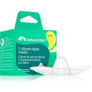 Bebeconfort Silicone Nipple Shields tepelhoedjes 2 st