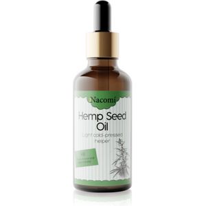 Nacomi - Hennepzaadolie - 50 ml - Organische Koudgeperste Olie