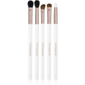 Dermacol Accessories Master Brush by PetraLovelyHair Penselen Set Rose Gold (voor Oogschaduw )