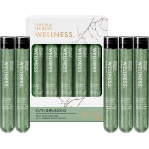 Baylis & Harding Wellness. Energise Gift Set voor in bad Ginger, Lime & Basil Leaf