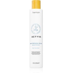 Kemon - Actyva Nutrizone Ricca - Voedende Shampoo - 250 ml