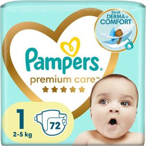 Pampers Premium Care Size 1 wegwerpluiers 2-5 kg 72 st