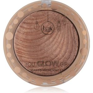J.Cat Beauty You Glow Girl Gebakken Highlighter Tint 103 Pink Goddess 8.5 g