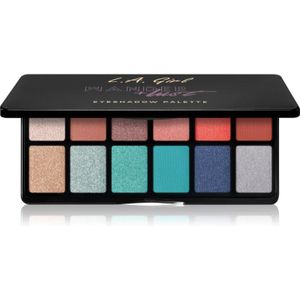 L.A. Girl Cosmetics Fanatic oogschaduw palette Tint Wanderlust 12x1 g