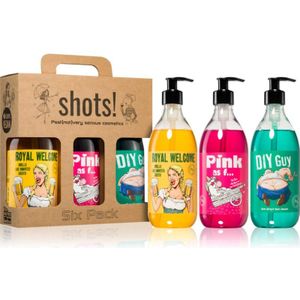 LaQ - Shots! Six Pack Gift Set - Cosmetica Set - Unisex