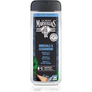 Le Petit Marseillais - Minerals & Cedarwood - Douchegel - 400 ml - Hydratatie