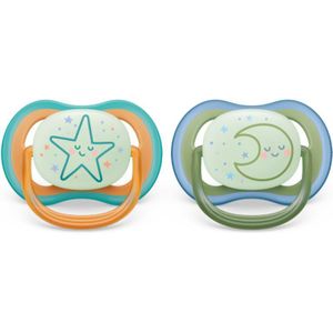Philips Avent Ultra Air Night SCF376/23 18 m+ fopspeen Neutral 2 st