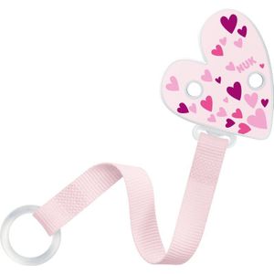 NUK Soother Band fopspeenlint Pink 1 st