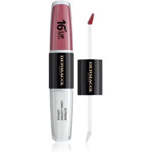 Dermacol 16H Lip Colour Langaanhoudende lippenstift en lipgloss Tint 13 2x4 ml
