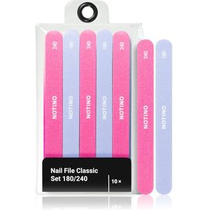 Notino - Nail File Classic Set - Vijlen Set - 10 st - Manicure en Nagelvijlen