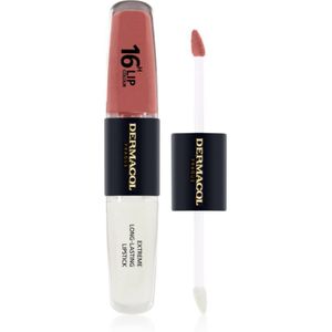 Dermacol 16H Lip Colour Langaanhoudende lippenstift en lipgloss Tint 23 2x4 ml