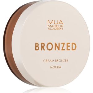 MUA Makeup Academy - Bronzed - Crèmige Bronzer - Tint Mocha - 14 gr