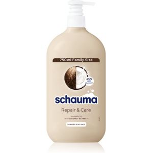Schwarzkopf Schauma Repair & Care Shampoo voor Droog en Beschadigd Haar met Kokos 750 ml