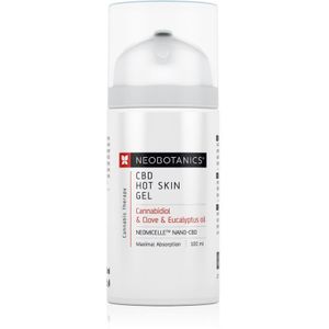 Neobotanics CBD Hot Skin Gel Warme Massage Gel voor het kalmeren van vermoeide en pijnlijke spieren 100 ml