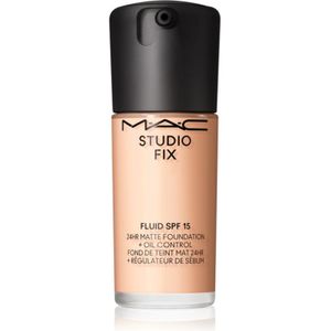 MAC Cosmetics Studio Fix Fluid SPF 15 24HR Matte Foundation + Oil Control Matterende Make-up SPF 15 Tint N4 30 ml