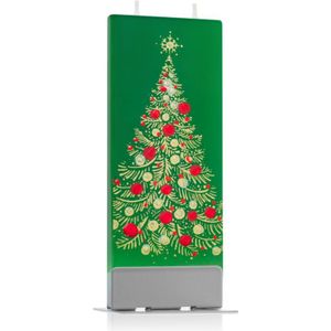Flatyz Holiday Gold Christmas Tree sierkaars 6x15 cm