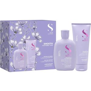 Alfaparf Milano - Semi di Lino Smooth Kit - Cosmetische Sets - 2 st